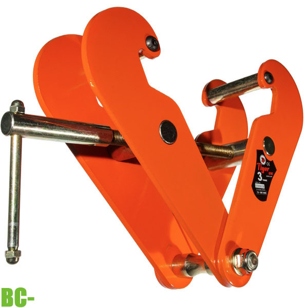 Kẹp dầm 1 tấn, độ mở cánh dầm 75-210mm