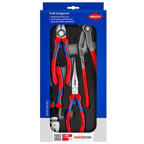 Bộ 4 kìm Knipex 00 20 01 V15, đựng trong khay xốp thumbnail 2