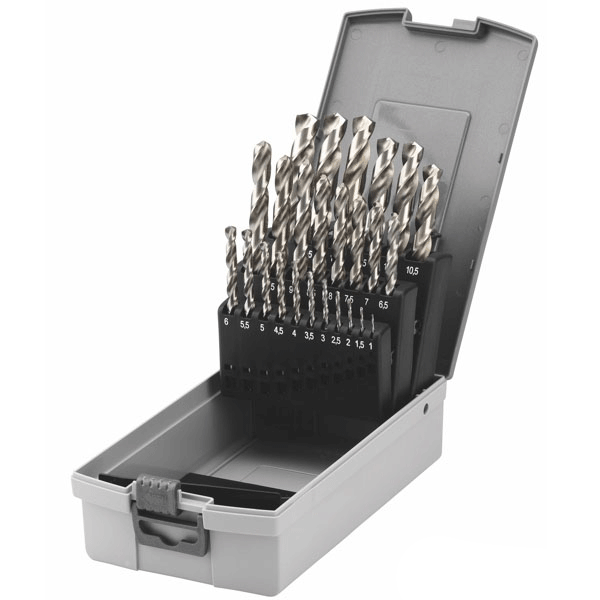 Bộ mũi khoan sắt HSS-G, 25 chi tiết