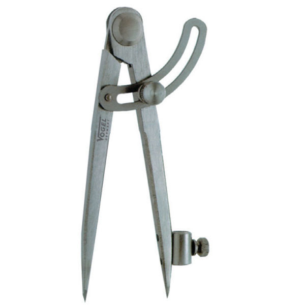 Compa vạch dấu 30247 có ống gắn bút, điều chỉnh bằng vít