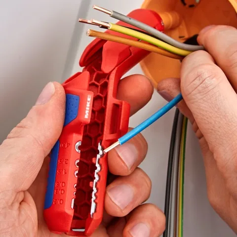 Dao tuốt cáp Knipex 16 95 01 SB – Công cụ đa năng cho thợ điện thumbnail 4