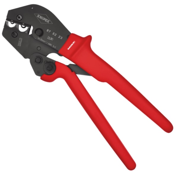 Kìm bấm cos Knipex 97 52 23, cos không cách điện 16–25 mm²