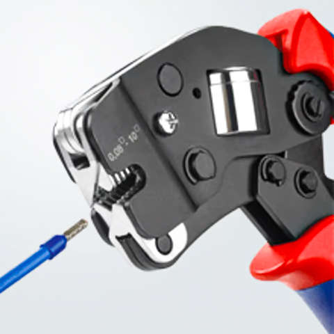 Kìm bấm cos vuông tự động Knipex 97 53 08, size 0.08-10mm² thumbnail 2