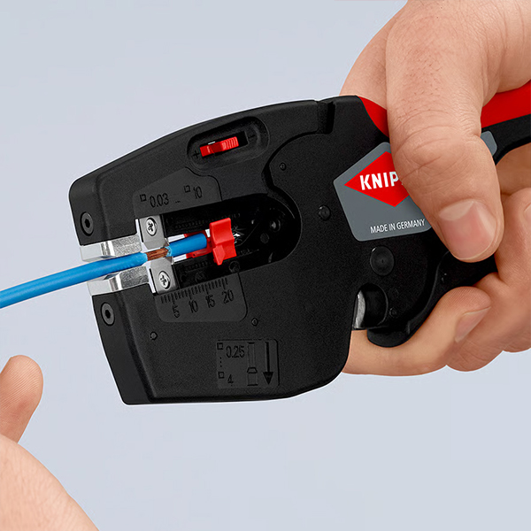 Kìm bấm tuốt dây Knipex 12 72 190 đa năng cho thợ điện thumbnail 6