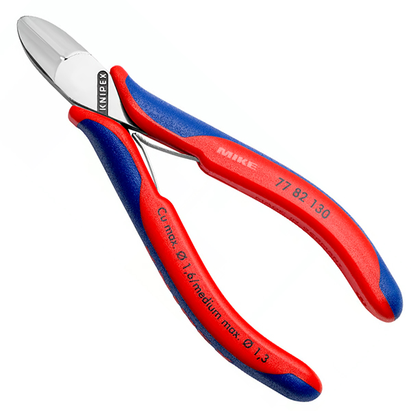 Kìm cắt cạnh Knipex 77 82 130 – Dành cho ngành linh kiện điện tử
