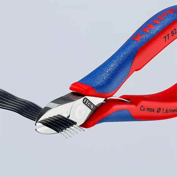 Ứng dụng kìm cắt cạnh Knipex 77 82 130 – Dành cho ngành linh kiện điện tử