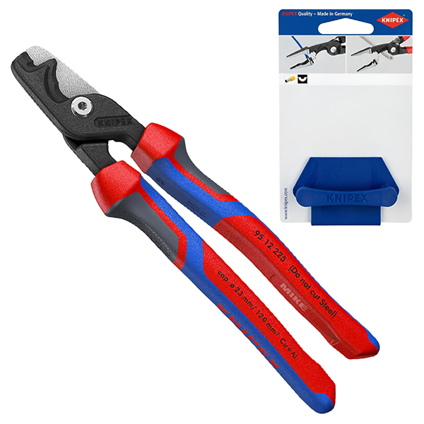 Kìm cắt cáp StepCut® XL Knipex 95 12 225, cắt cáp Ø23mm thumbnail 2