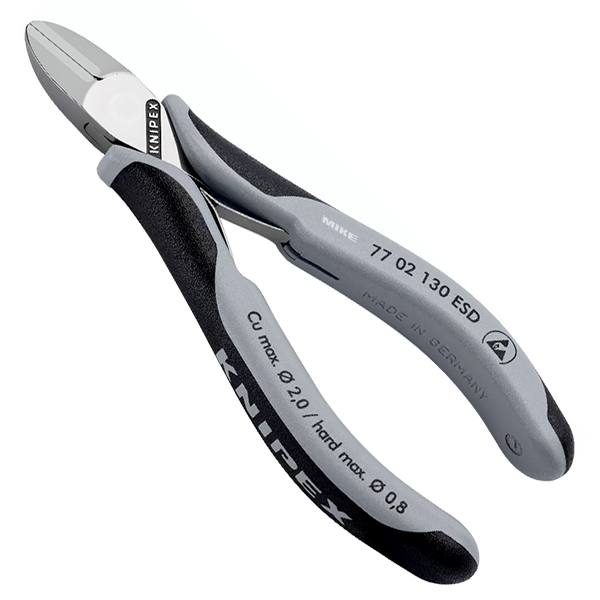 Kìm cắt chân linh kiện điện tử chống tĩnh điện Knipex 77 ESD thumbnail 4