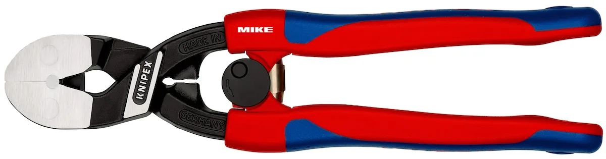 Kìm cắt cộng lực Knipex 72 62 200 – đầu nghiêng 20° cho chi tiết nhựa và kim loại mềm