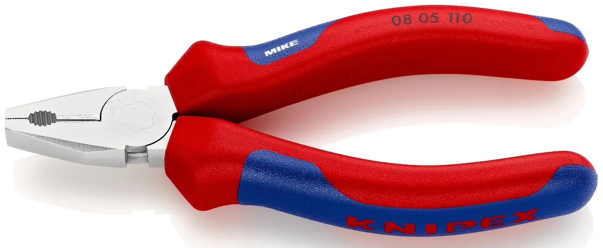 Kìm răng đầu bằng mini Knipex 08 05 110 - Made in Germany.