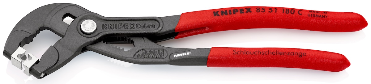 Kìm cổ dê ngàm xoay Knipex 85 51 180 C