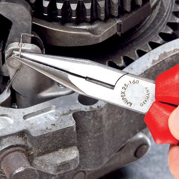 Ứng dụng kẹp của kìm mũi nhọn Knipex 25