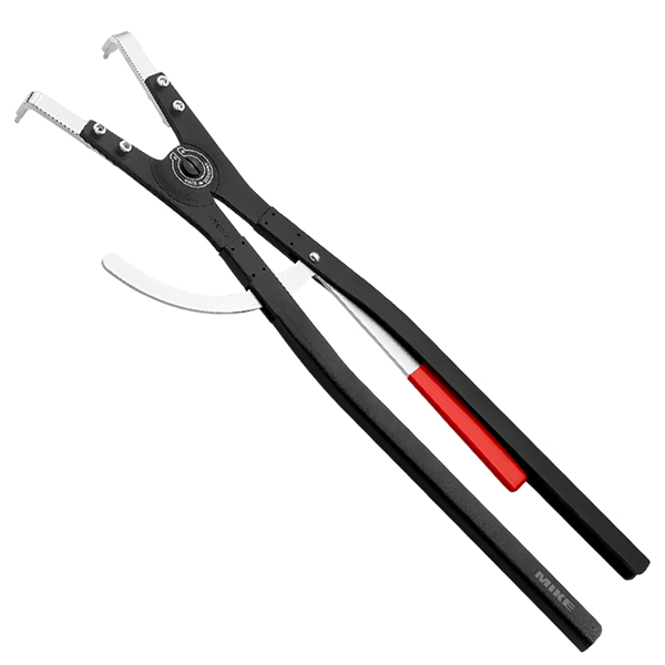 Kìm phe ngoài Knipex 44 20 A đầu cong 90°, size Ø122-400mm