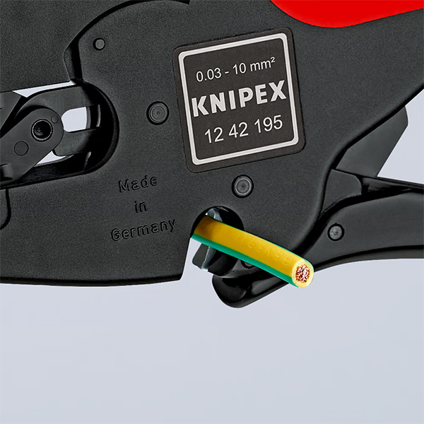 Kìm tuốt dây tự động Knipex 12 42 195 – ngành điện và điện tử thumbnail 4