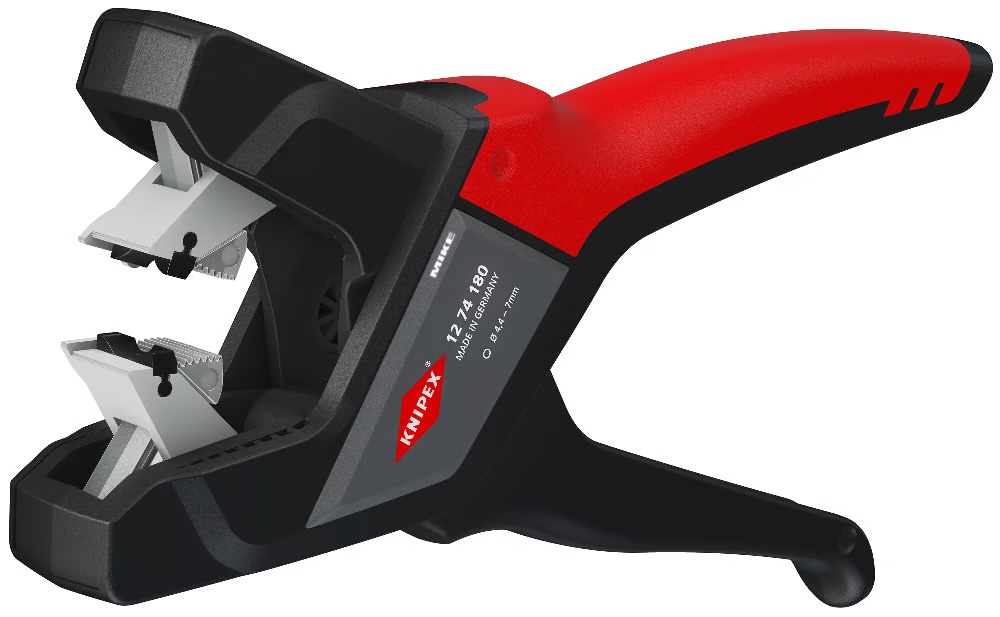 Kìm tuốt dây tự động Knipex 12 74 180 với cơ cấu vận hành trơn nhẹ