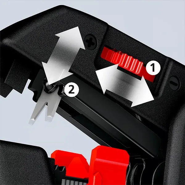 Kìm tuốt dây tự động Knipex 12 62 180 – Nhỏ gọn, tự điều chỉnh thumbnail 3