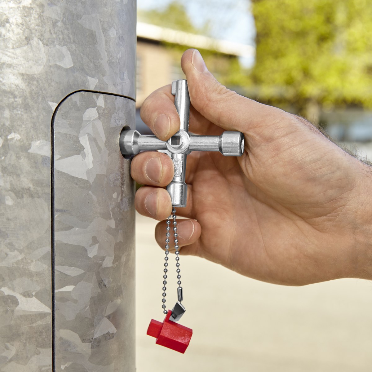 Chìa khoá tủ điện đa năng KNIPEX 00 11 03, dài 76mm thumbnail 5