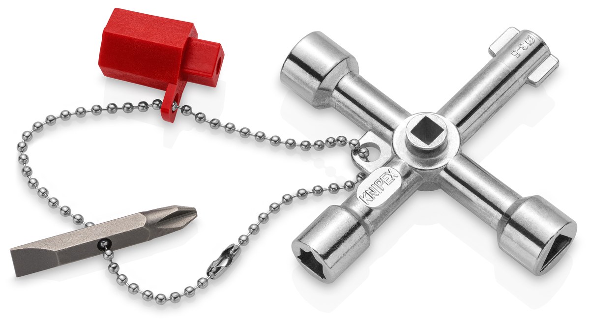 Chìa khoá tủ điện đa năng KNIPEX 00 11 03, dài 76mm