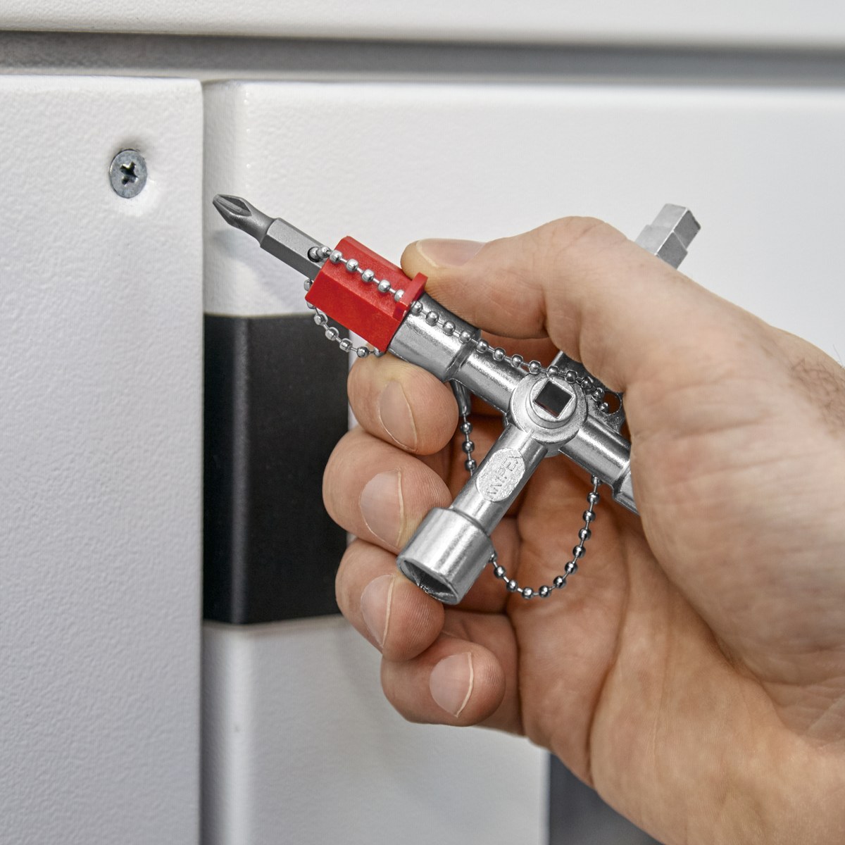 Chìa khoá tủ điện Profi-Key KNIPEX 00 11 04, dài 89mm thumbnail 7