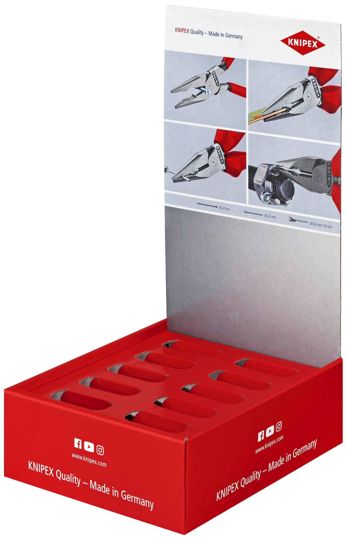 Bộ dụng cụ KNIPEX 00 18 01 LE02, dài 200mm thumbnail 2