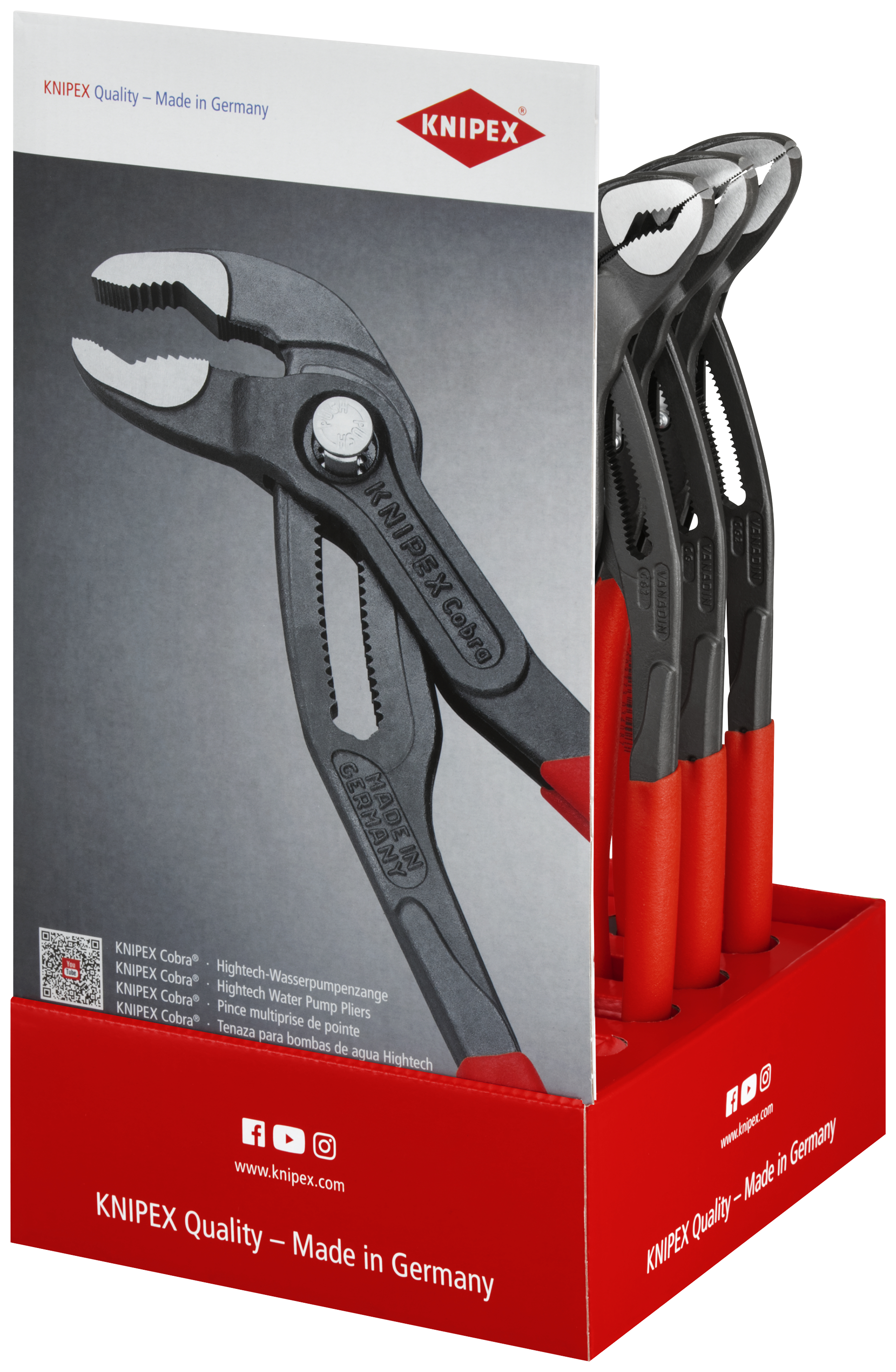 KNIPEX 00 18 01 V19 LE Counter display empty for 10 x 87 01 300 200 mm thumbnail 4