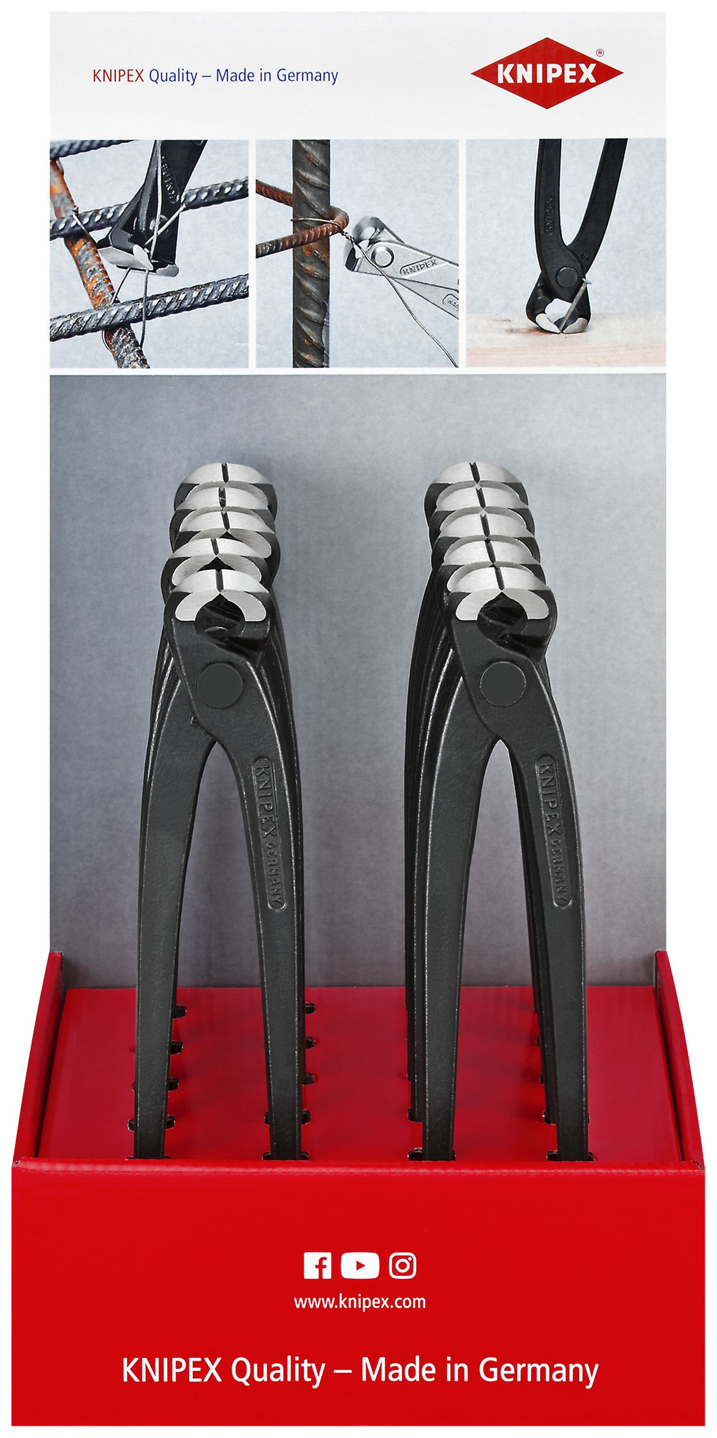 KNIPEX 00 18 01 V20 Counter display 10 parts 200 mm thumbnail 2