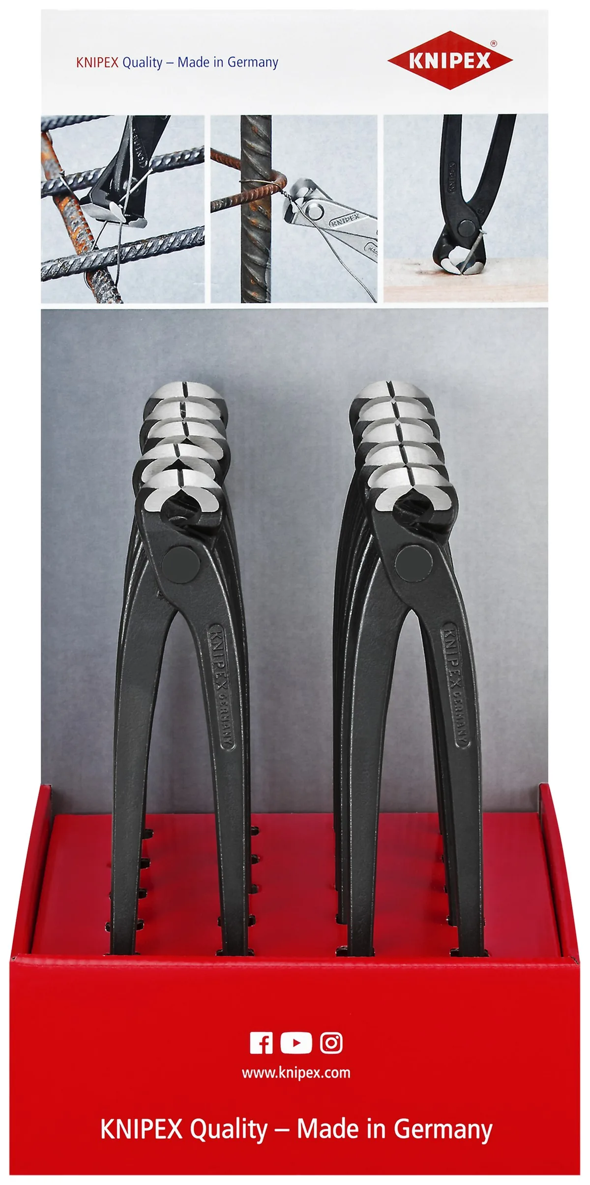 Hộp trưng bày quầy KNIPEX 00 18 01 V20, 10 chi tiết thumbnail 2