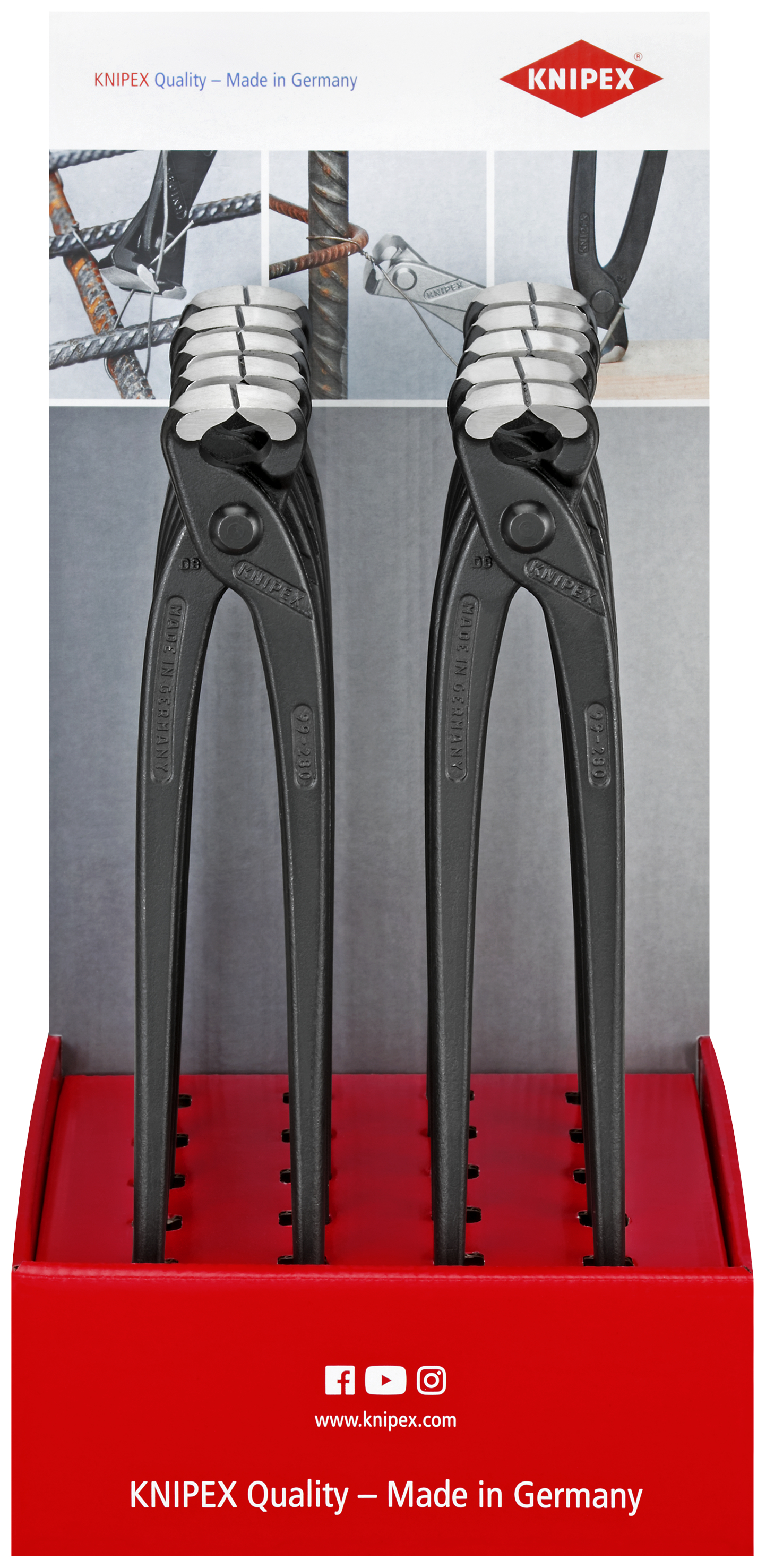 KNIPEX 00 18 01 V22 Counter display 10 parts 200 mm thumbnail 2