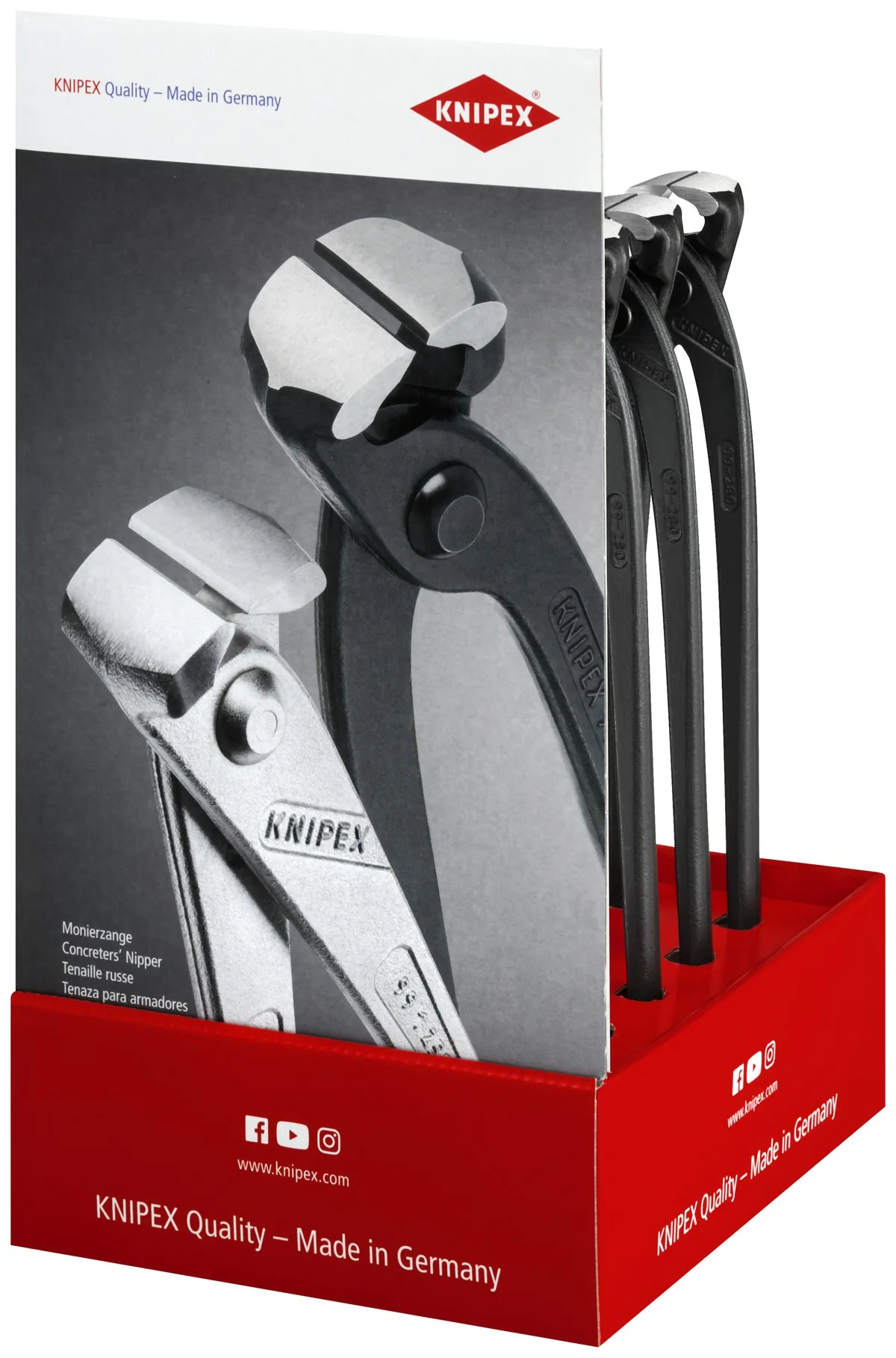 Hộp trưng bày quầy KNIPEX 00 18 01 V22, 10 chi tiết thumbnail 3