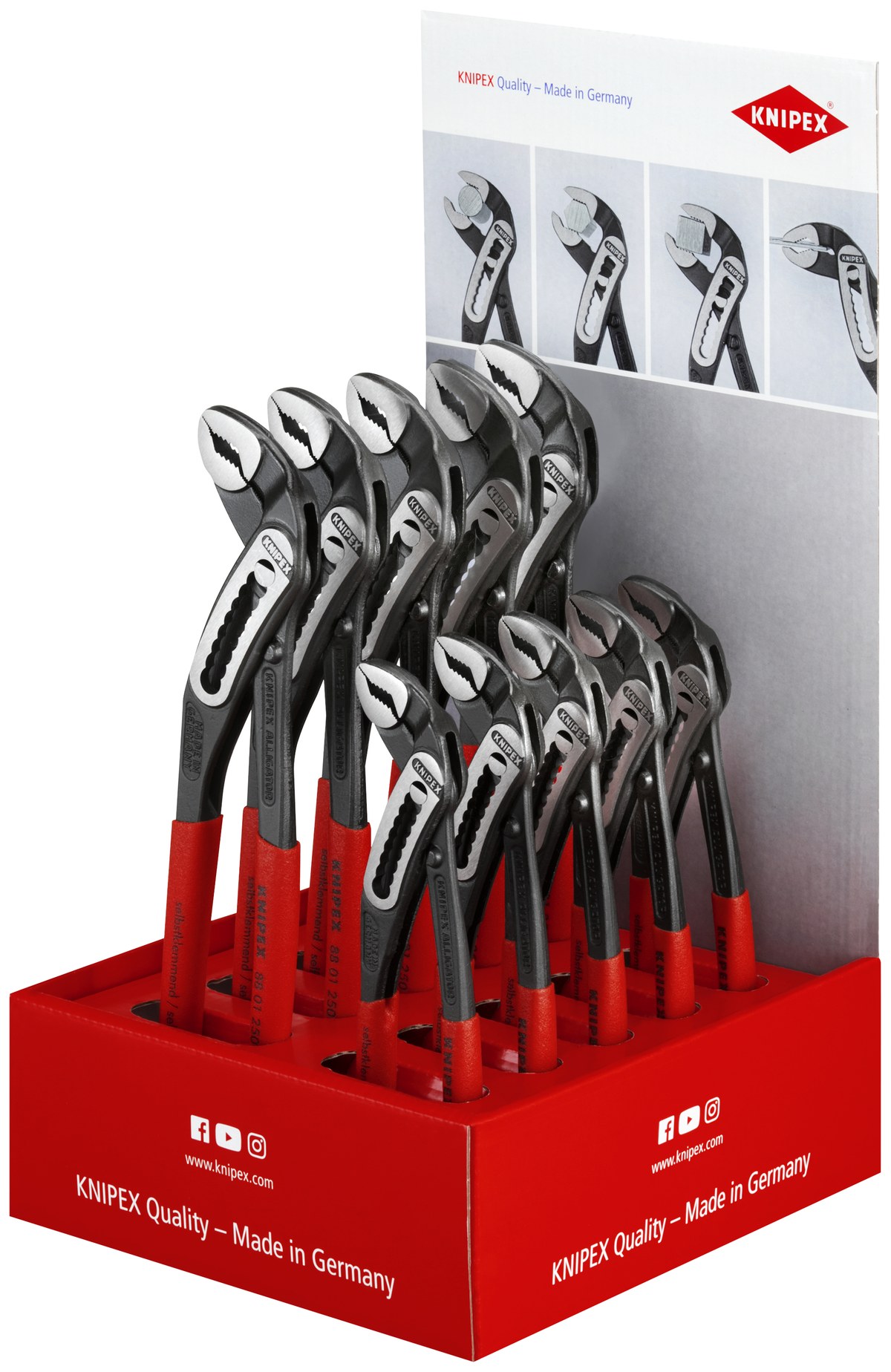 Bộ dụng cụ KNIPEX 00 18 01 V24, dài 200mm