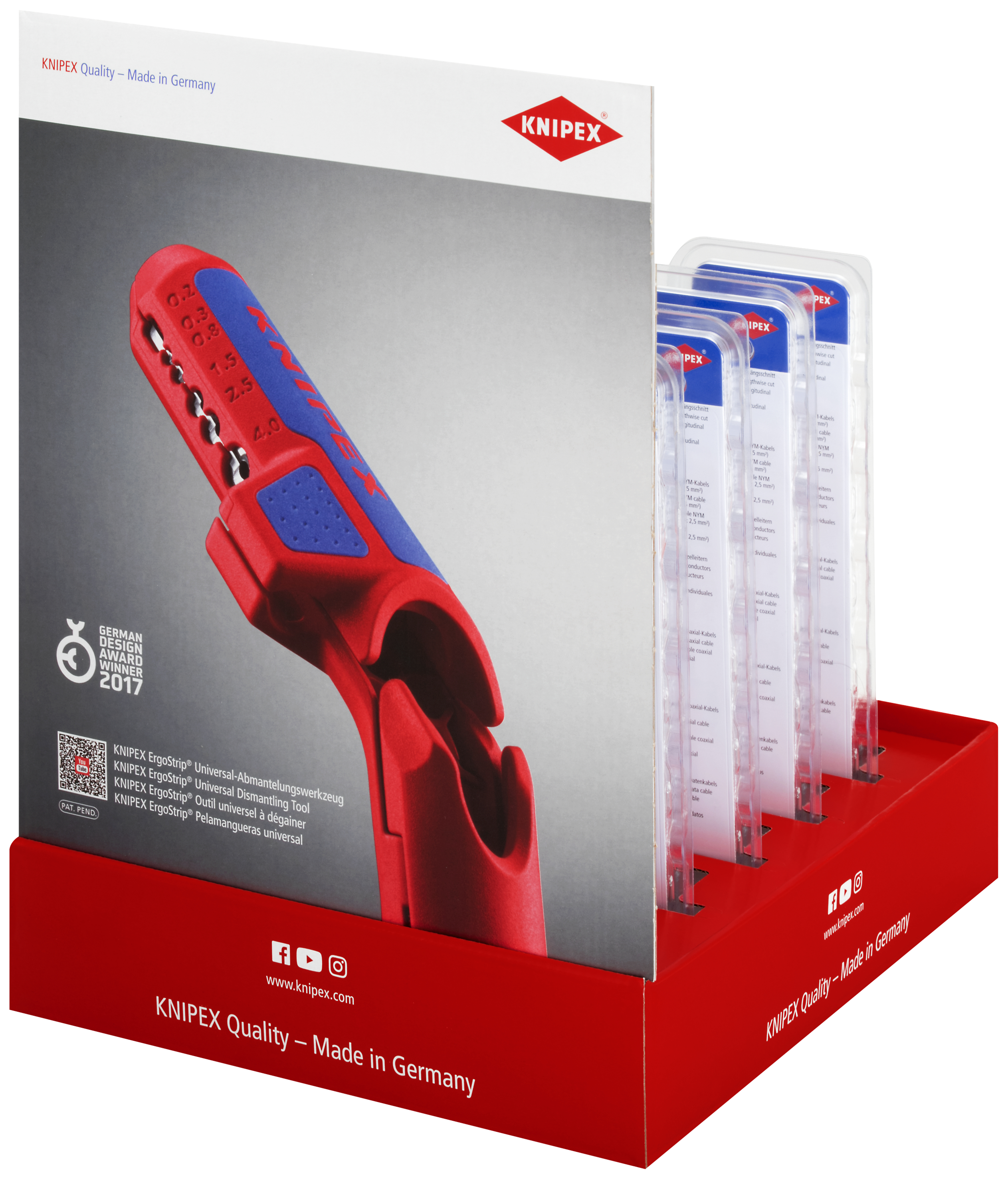 KNIPEX 00 18 01 V27 Counter display 10 parts 305 mm thumbnail 3