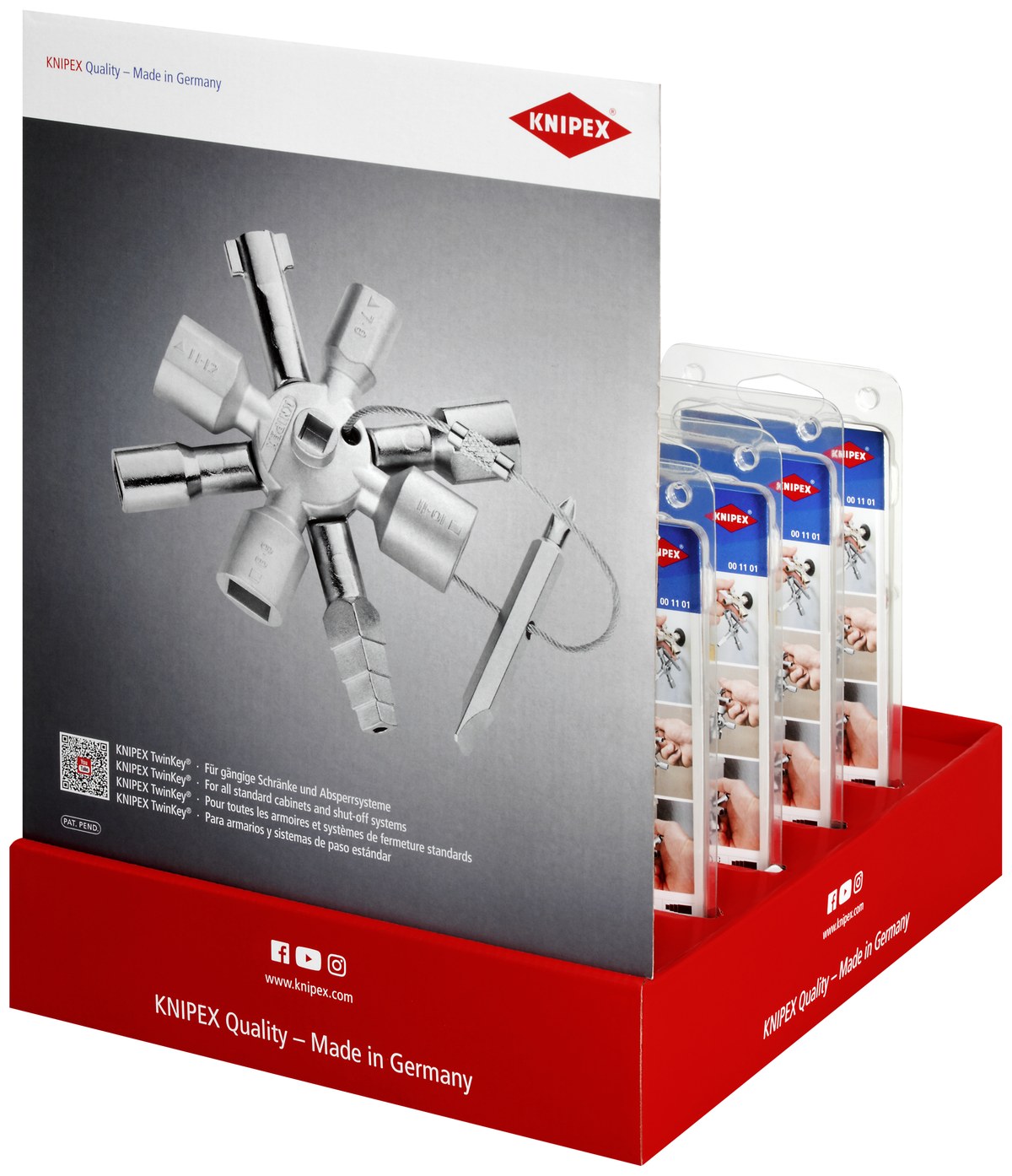 Bộ dụng cụ KNIPEX 00 18 01 V28, dài 305mm thumbnail 3