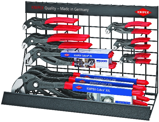 KNIPEX 00 19 29 LE Cobra® range in sales display empty 255 mm