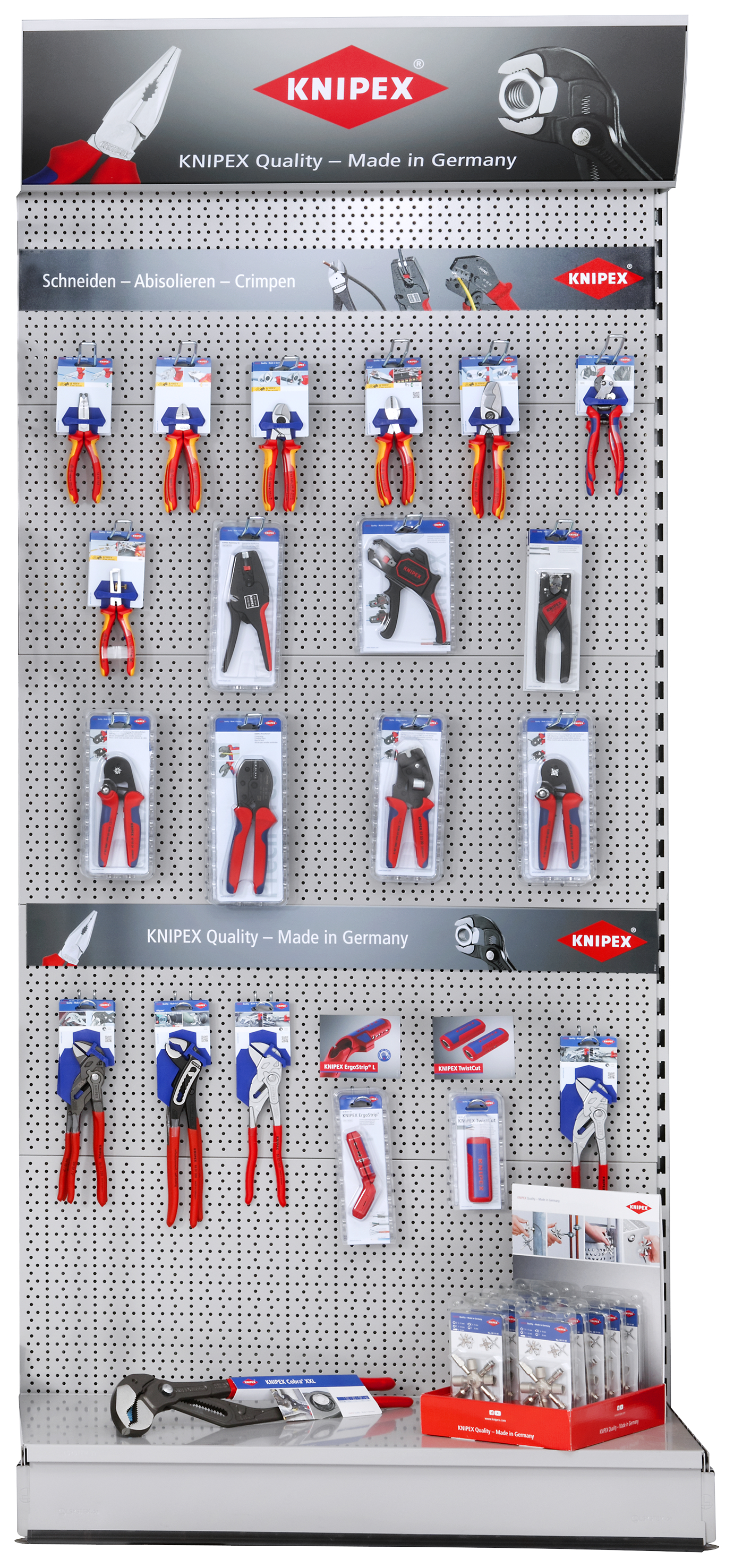 KNIPEX 00 19 30 25 V01 magnetic label for tool bar 100 mm thumbnail 4