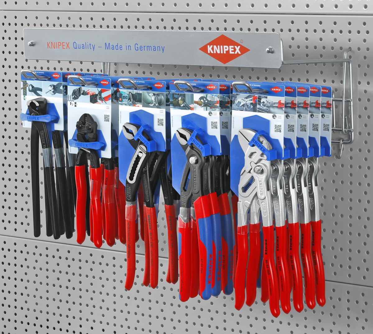 Túi đeo đai và bộ kìm mini KNIPEX 00 19 34 1, dài 225mm