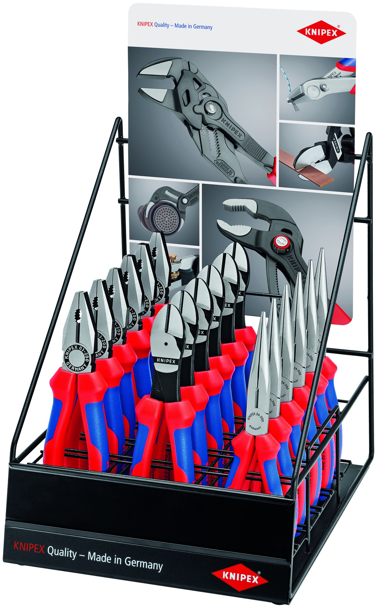 Túi đeo đai và bộ kìm mini KNIPEX 00 19 34 4, dài 290mm