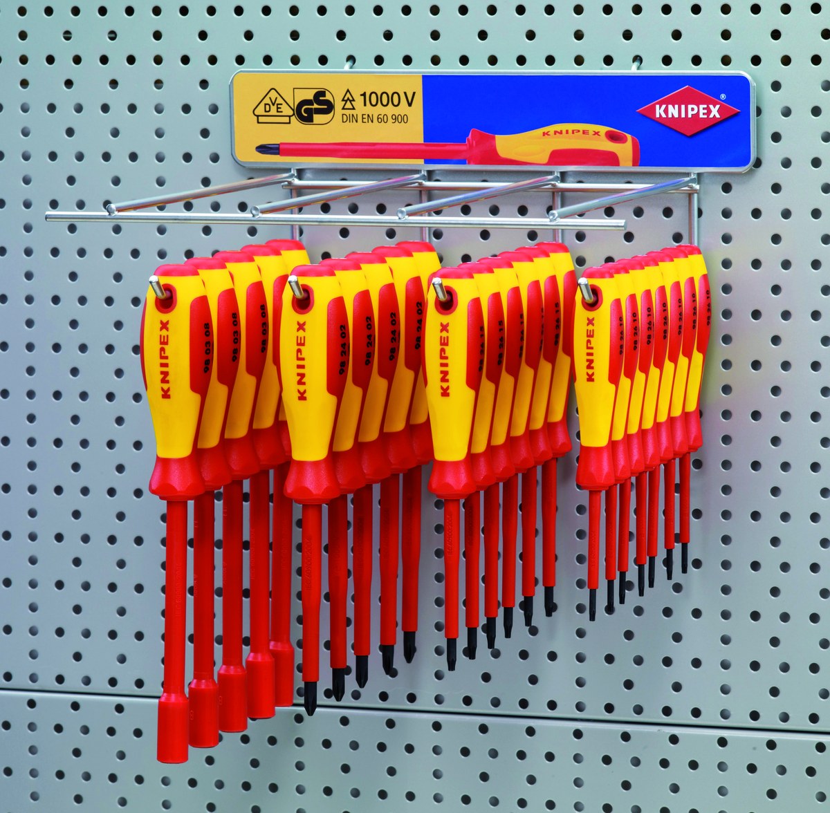 Túi đeo đai và bộ kìm mini KNIPEX 00 19 34 6, chính hãng CHLB Đức