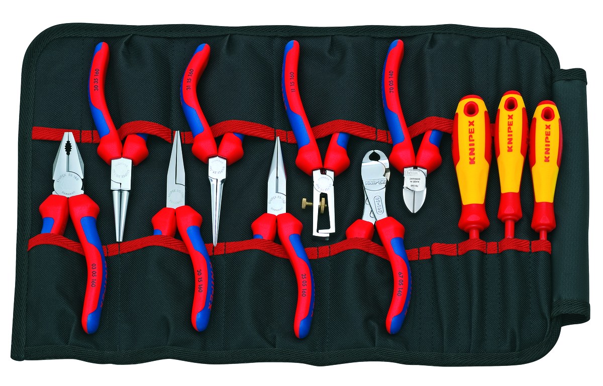 Túi đeo đai và bộ kìm mini KNIPEX 00 19 41 LE, dài 450mm thumbnail 4