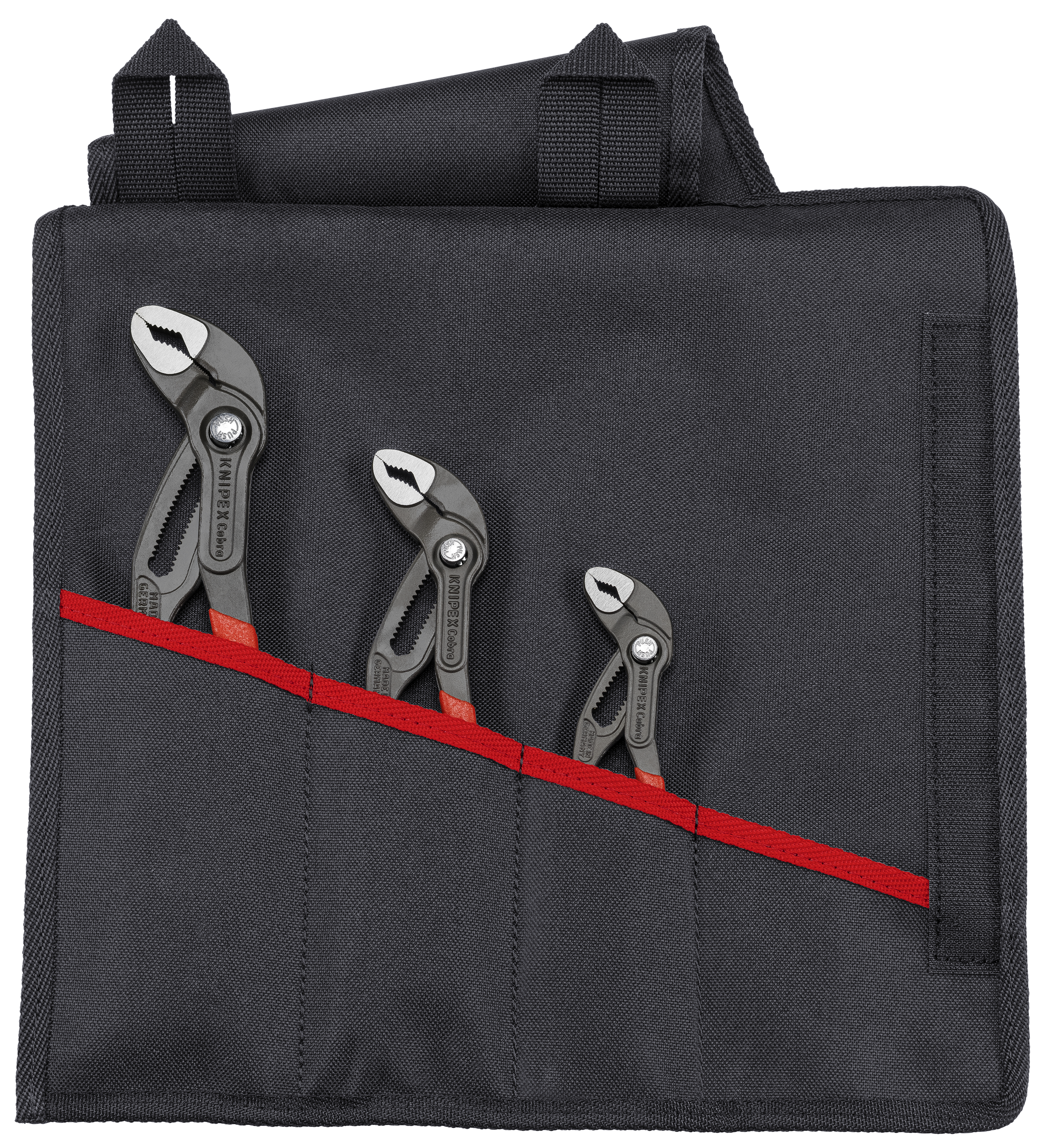KNIPEX 00 19 55 S8 LE Tool roll for Cobra® empty 4 compartments 330 mm thumbnail 2