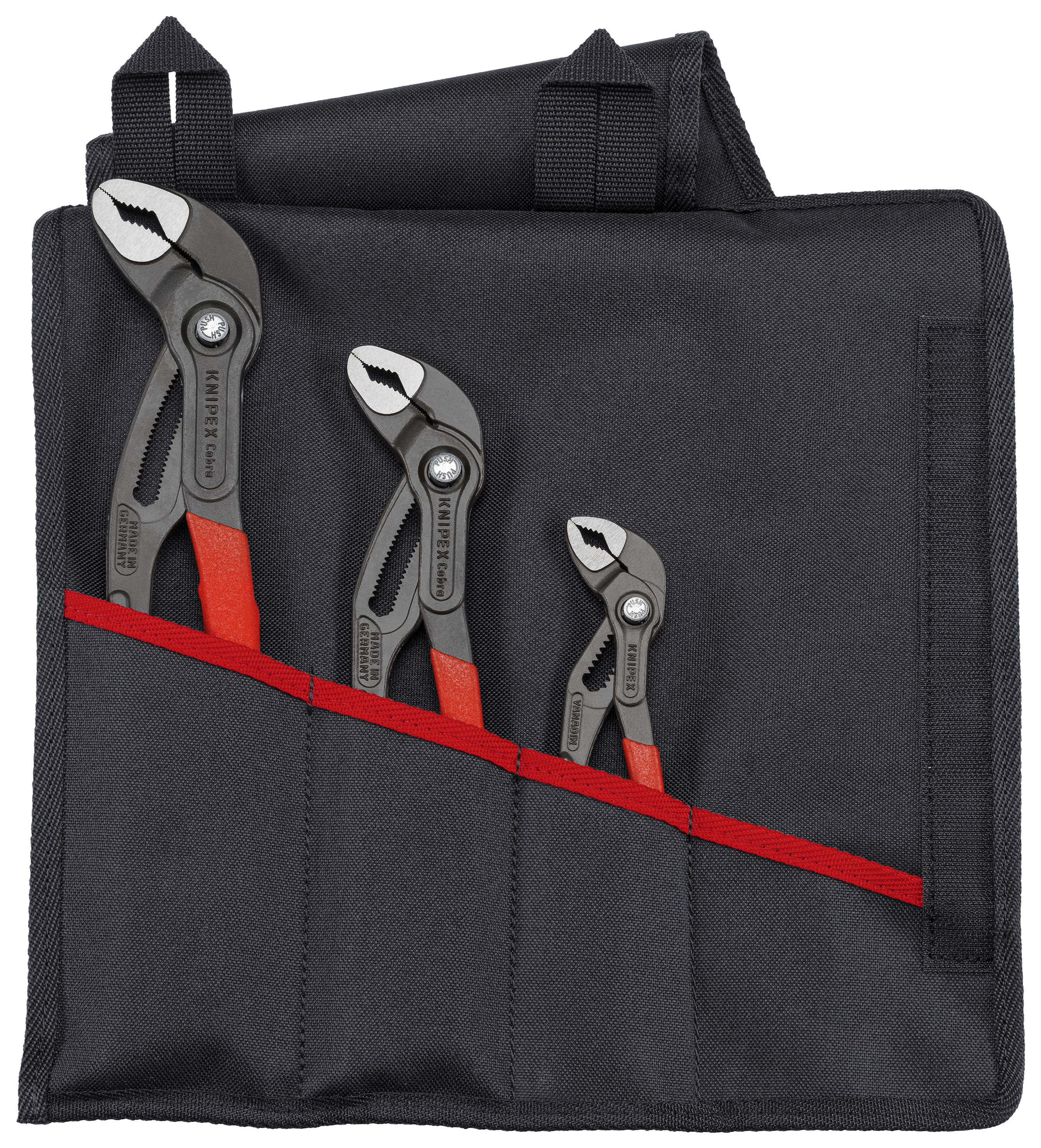 KNIPEX 00 19 55 S9 Cobra® Set 1 x 87 01 150, 1 x 87 01 250, 1 x 87 01 300 330 mm