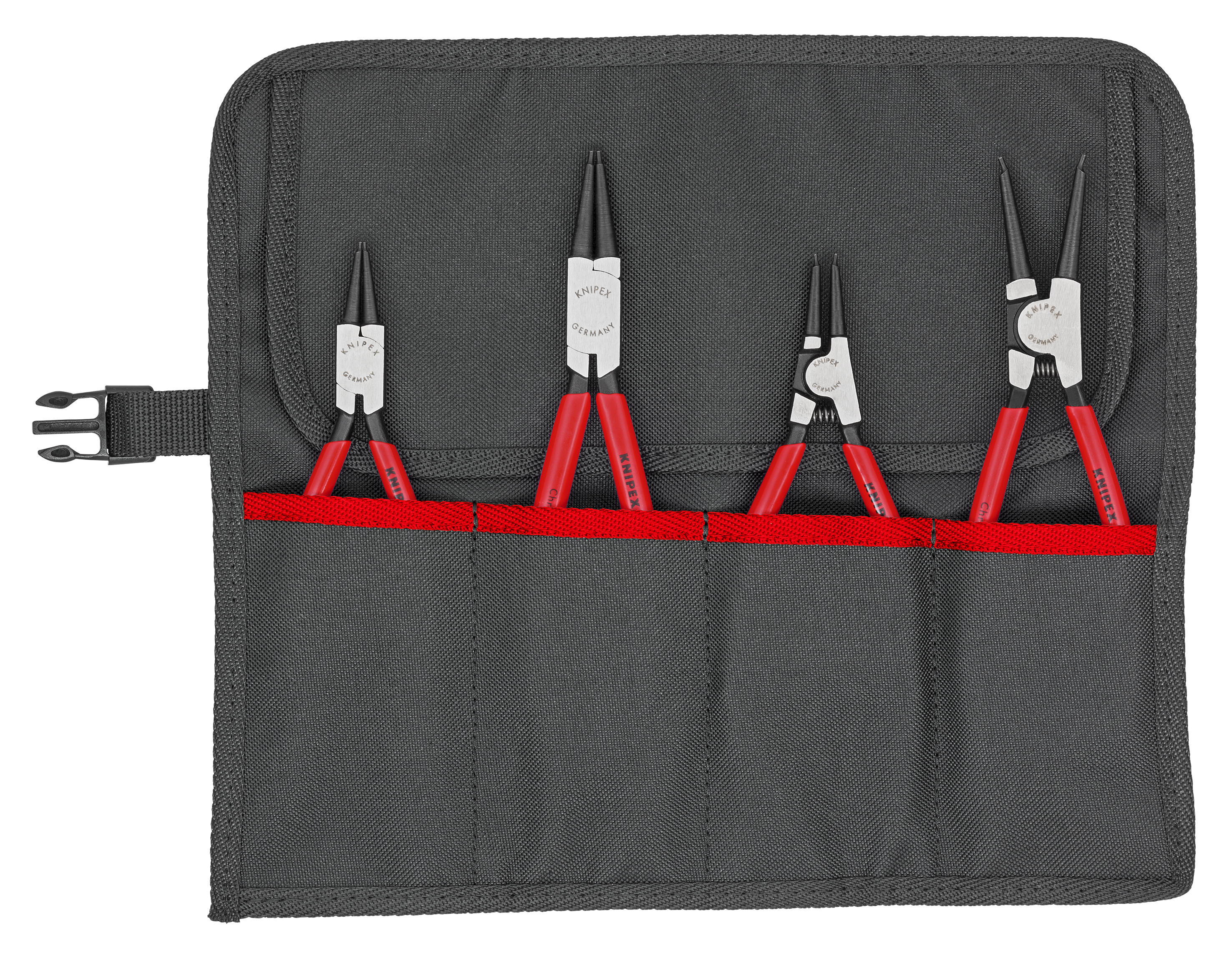 KNIPEX 00 19 56 V01 Set of Circlip Pliers 4 parts
