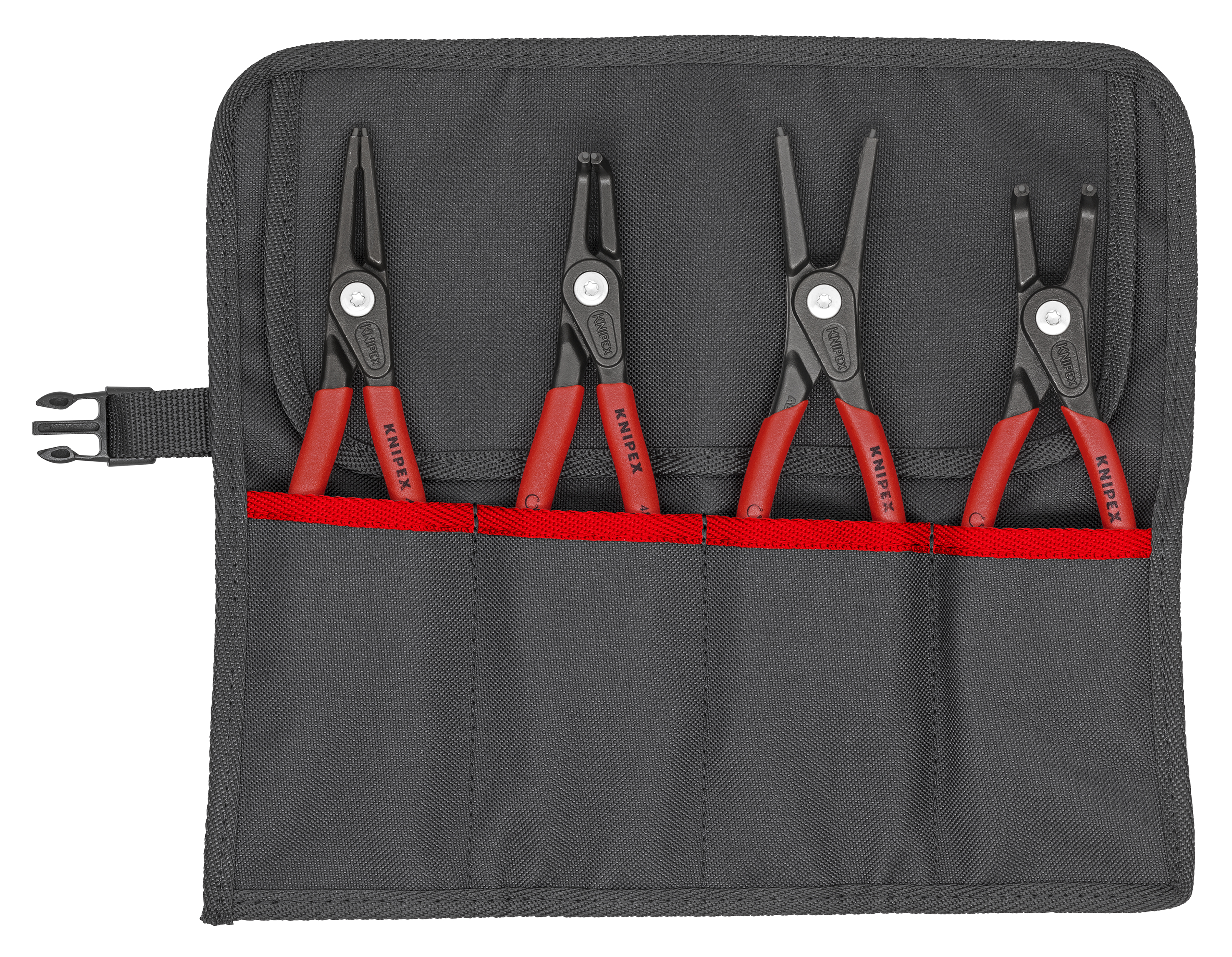 KNIPEX 00 19 57 V01 Set of Circlip Pliers 4 parts