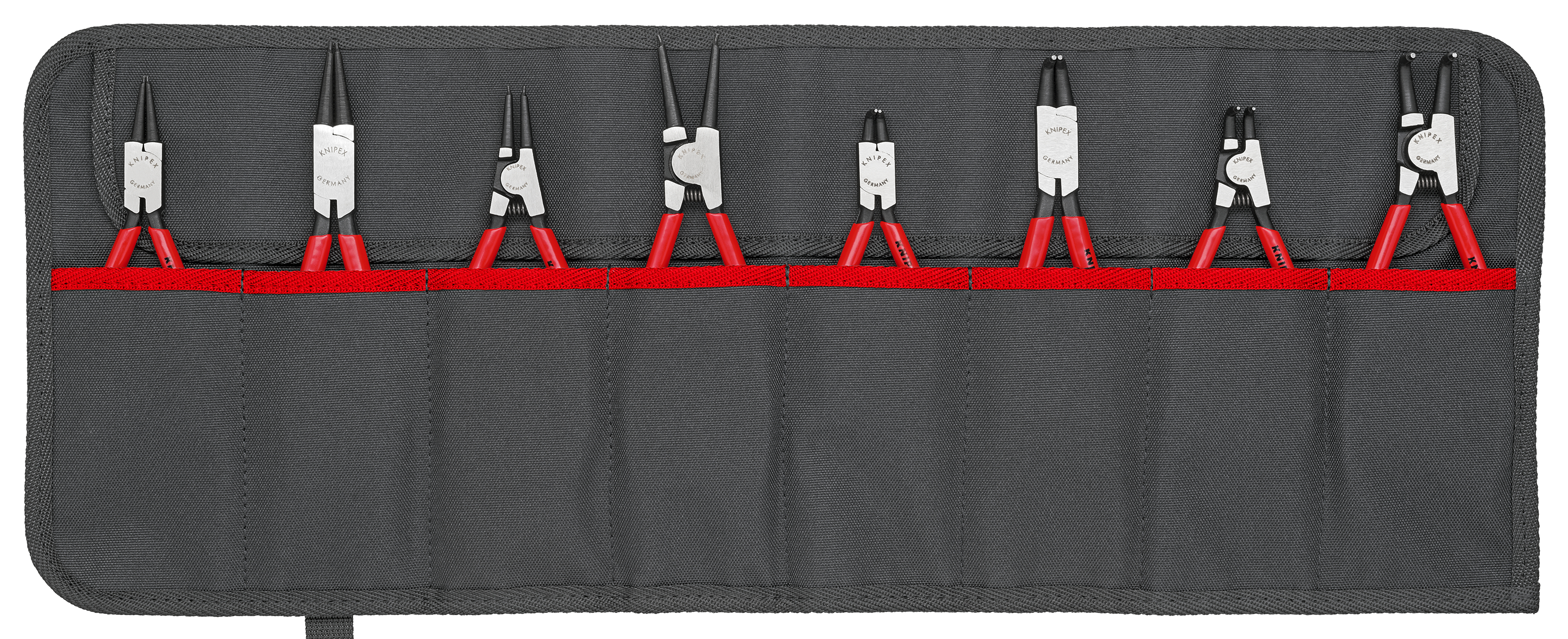 KNIPEX 00 19 58 V01 Set of Circlip Pliers 8 parts