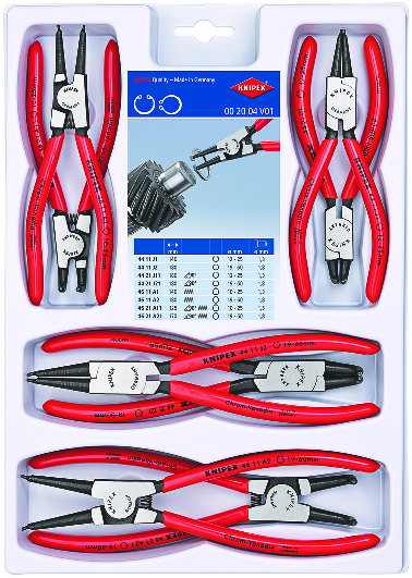 Bộ kìm phe KNIPEX 00 20 04 V01, chính hãng CHLB Đức