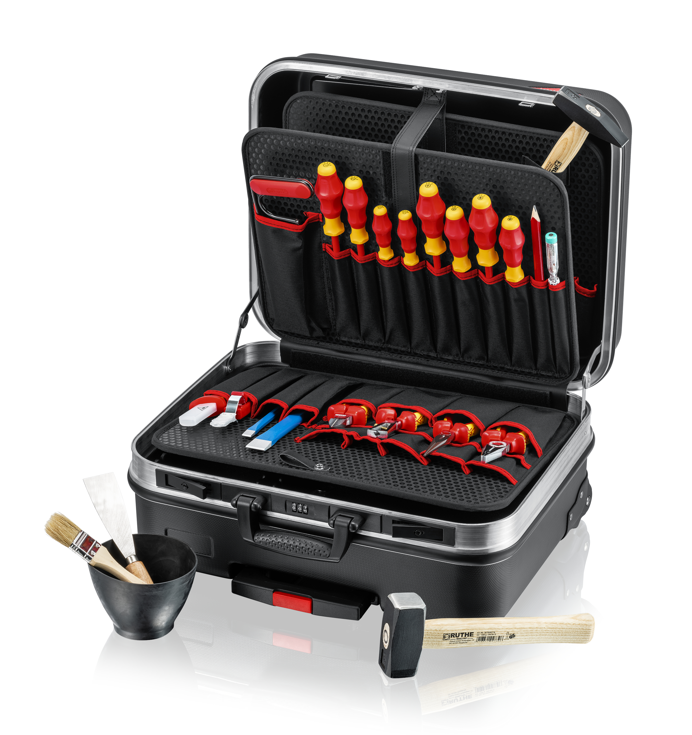 KNIPEX 00 21 06 HL S Tool case "BIG Basic Move" Electric 24 parts 515 mm thumbnail 3