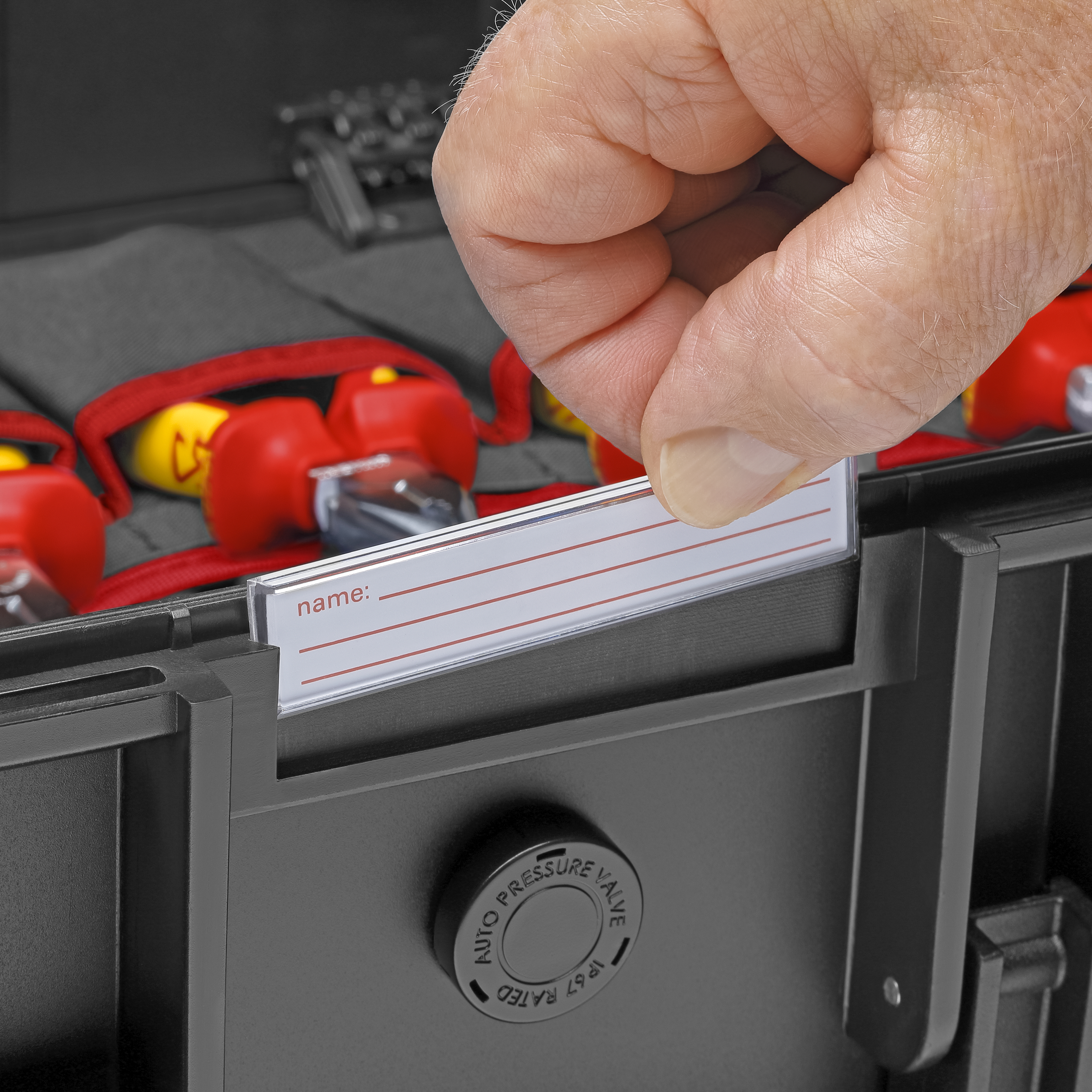 KNIPEX 00 21 37 M Tool case "Robust45 Move" Mechanic 90 parts 428 mm thumbnail 6