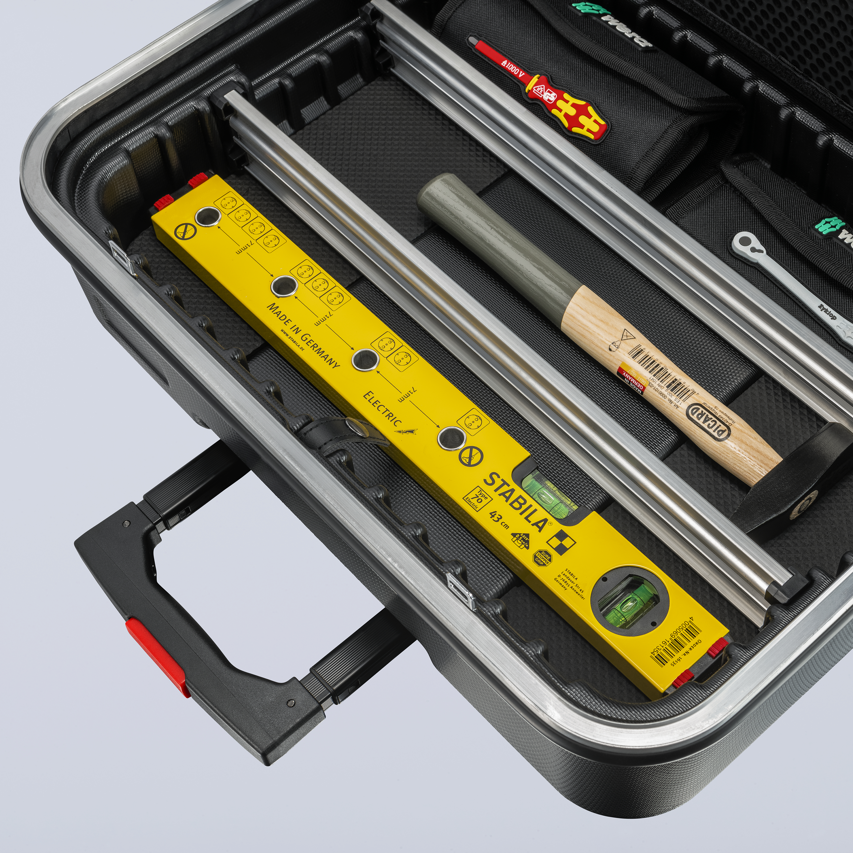 KNIPEX 00 21 41 Tool case "BIG Twin Move" Electric 66 parts 290 mm