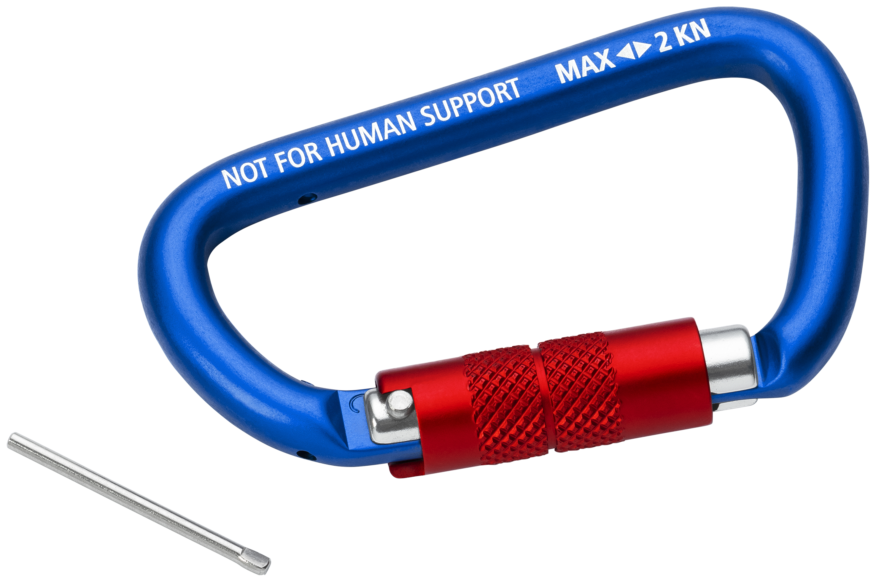 KNIPEX 00 50 03 T BK Carabiner 2 pieces 82 mm thumbnail 2