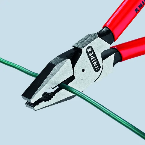 Kìm răng đa năng KNIPEX 02 01 200, tôi đen, mài cạnh, cán bọc nhựa cổ điển thumbnail 6