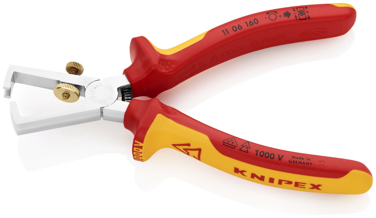 Kìm tuốt dây điện KNIPEX 11 06 160 T, dài 160mm thumbnail 7